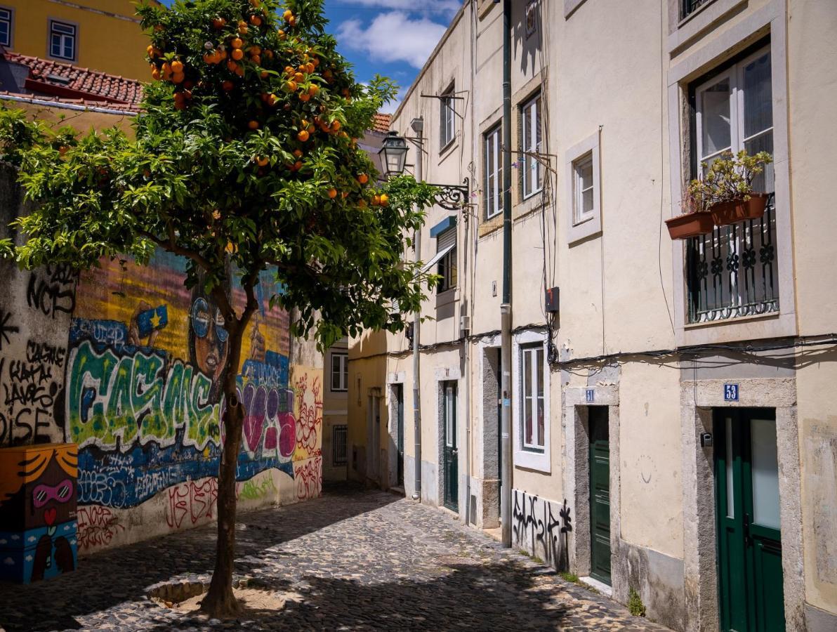 Great Apt In Historical City Center Lisboa Eksteriør billede